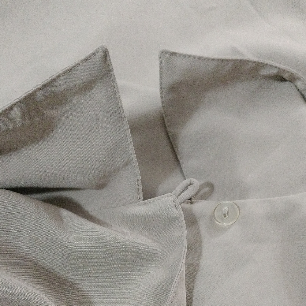 Notations Beige Button-Up Blouse - image 7